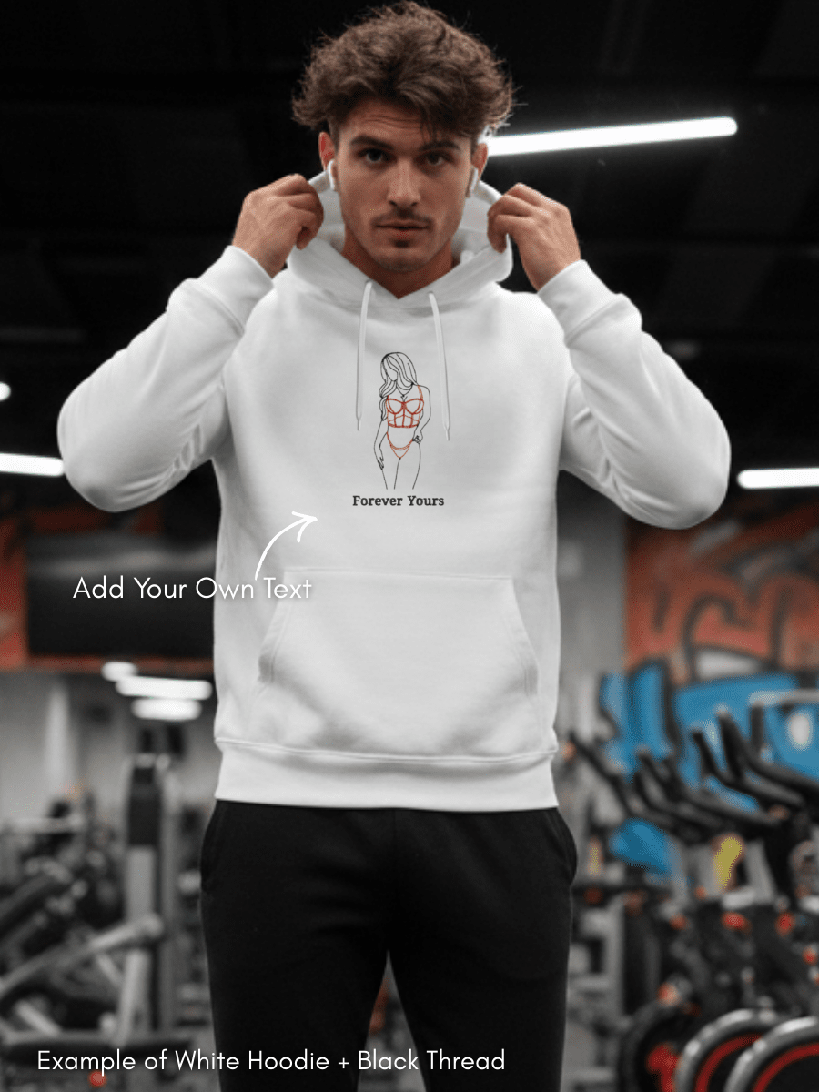 Spicy Custom Embroidered Photo Hoodie