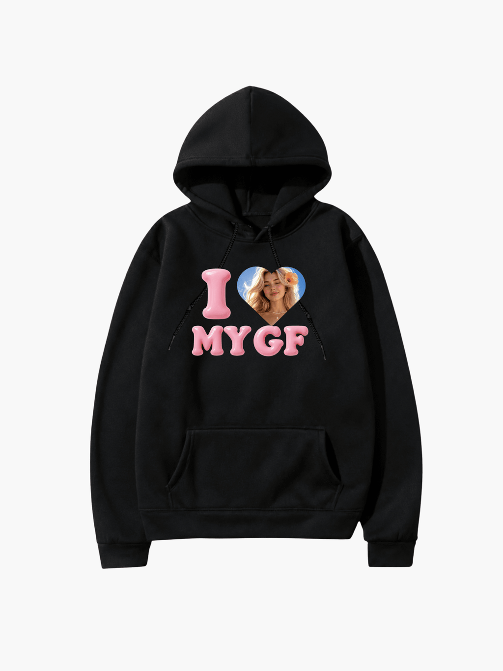 I Love My BF/GF Custom Photo Shirt