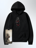 Spicy Custom Embroidered Photo Hoodie