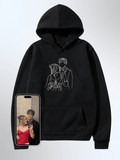Soulmate Custom Embroidered Photo Hoodie