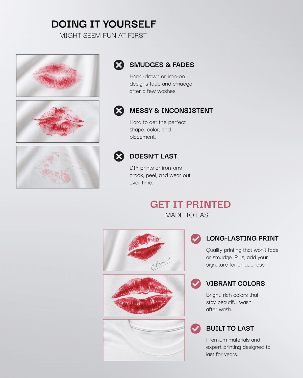 Kiss + Signature T-Shirt