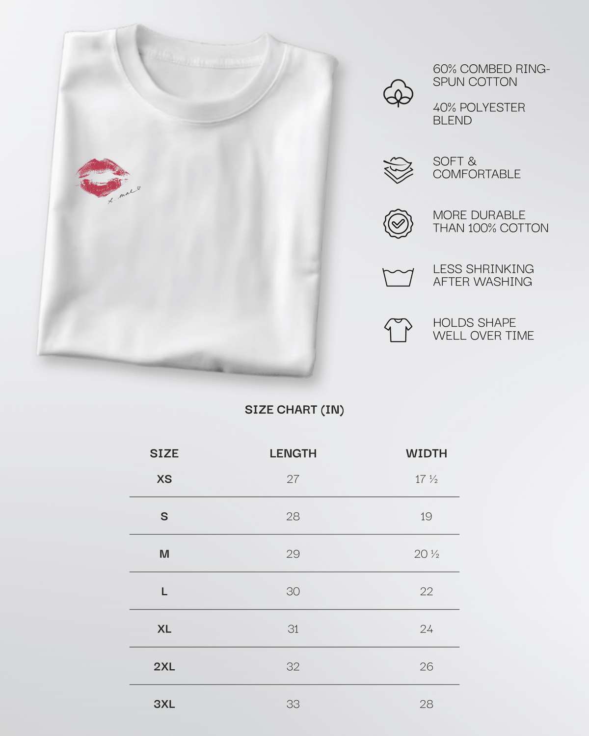 Kiss + Signature T-Shirt