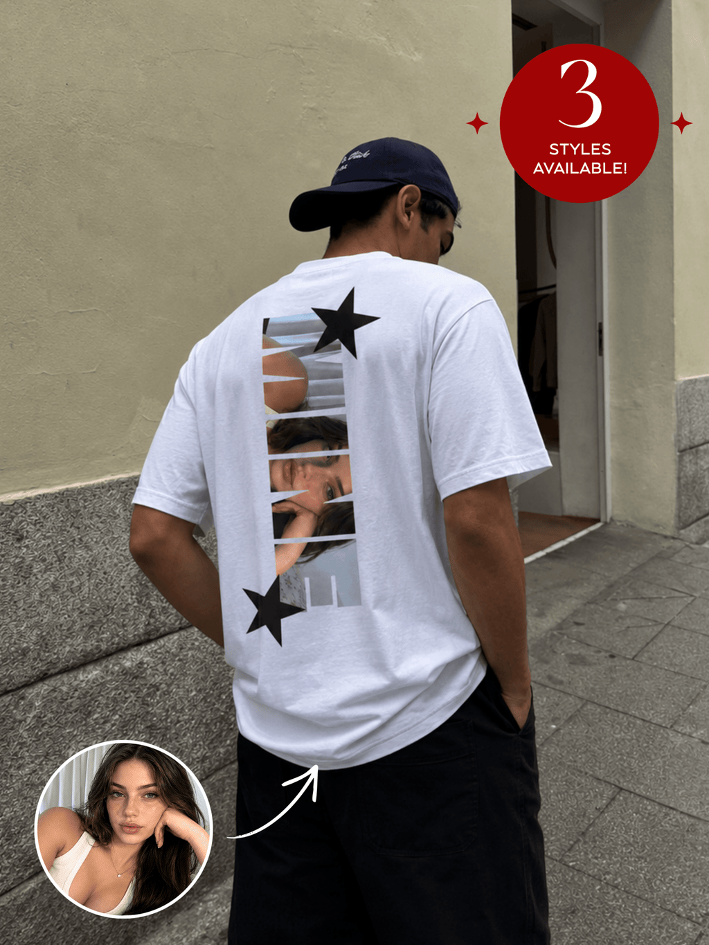 Mine / Taken / Baby Photo Shirt