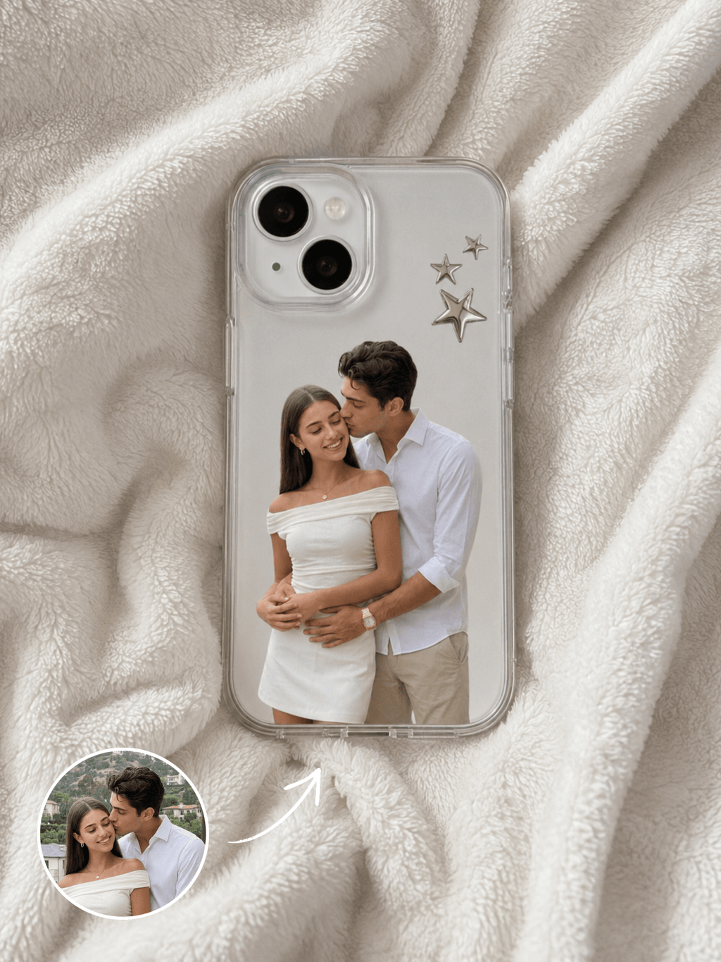 Personalized Couple Star Phone Case