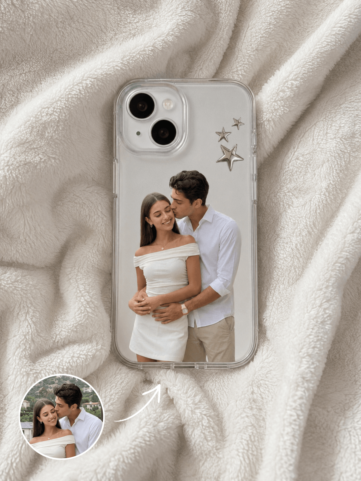 Personalized Couple Star Phone Case