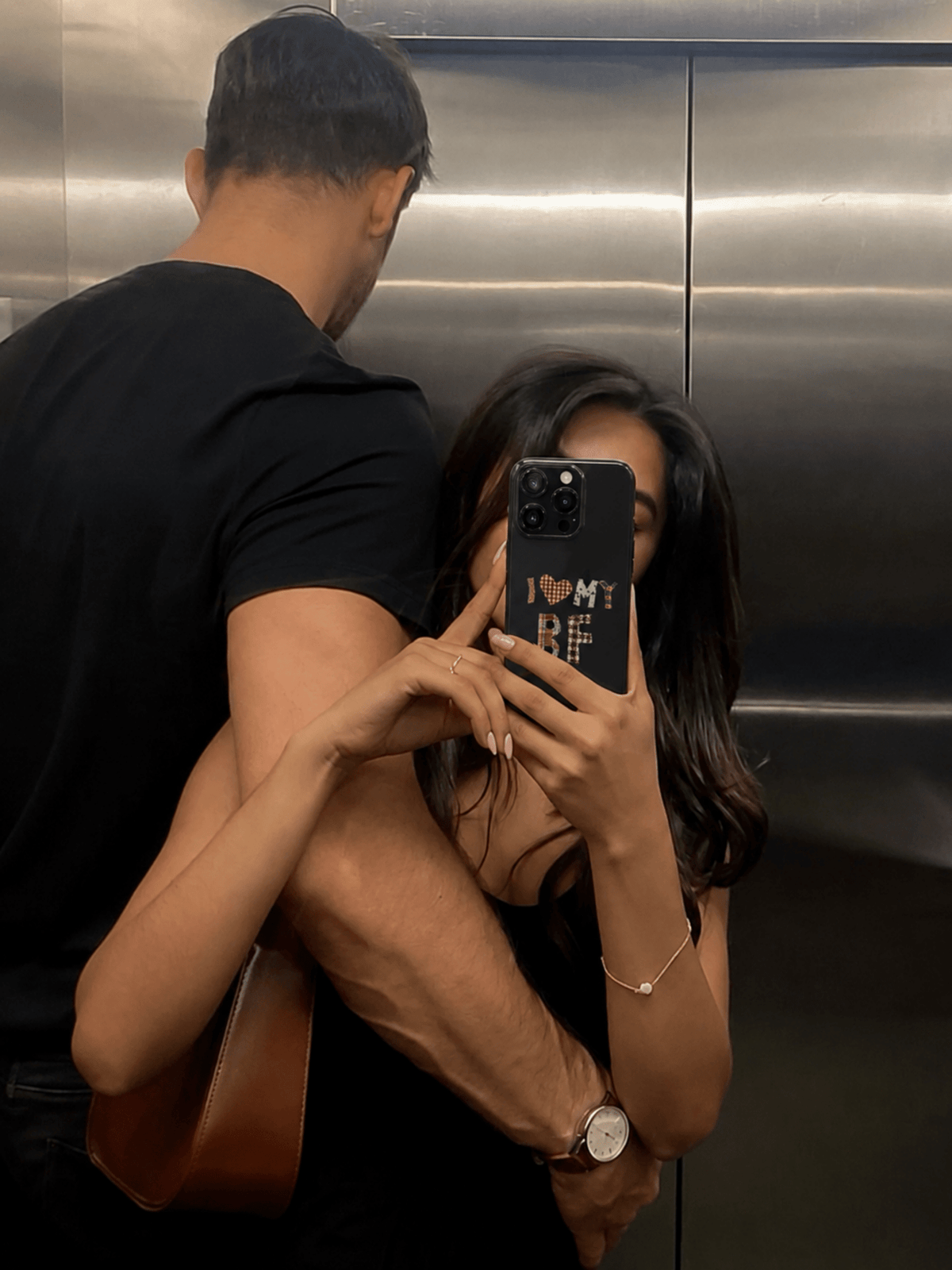 I Love My BF/GF Couple Phone Case