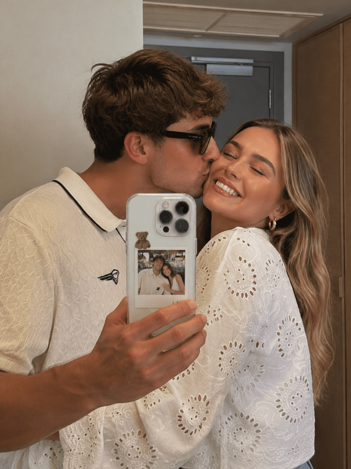 Personalized Couple Polaroid  Phone Case