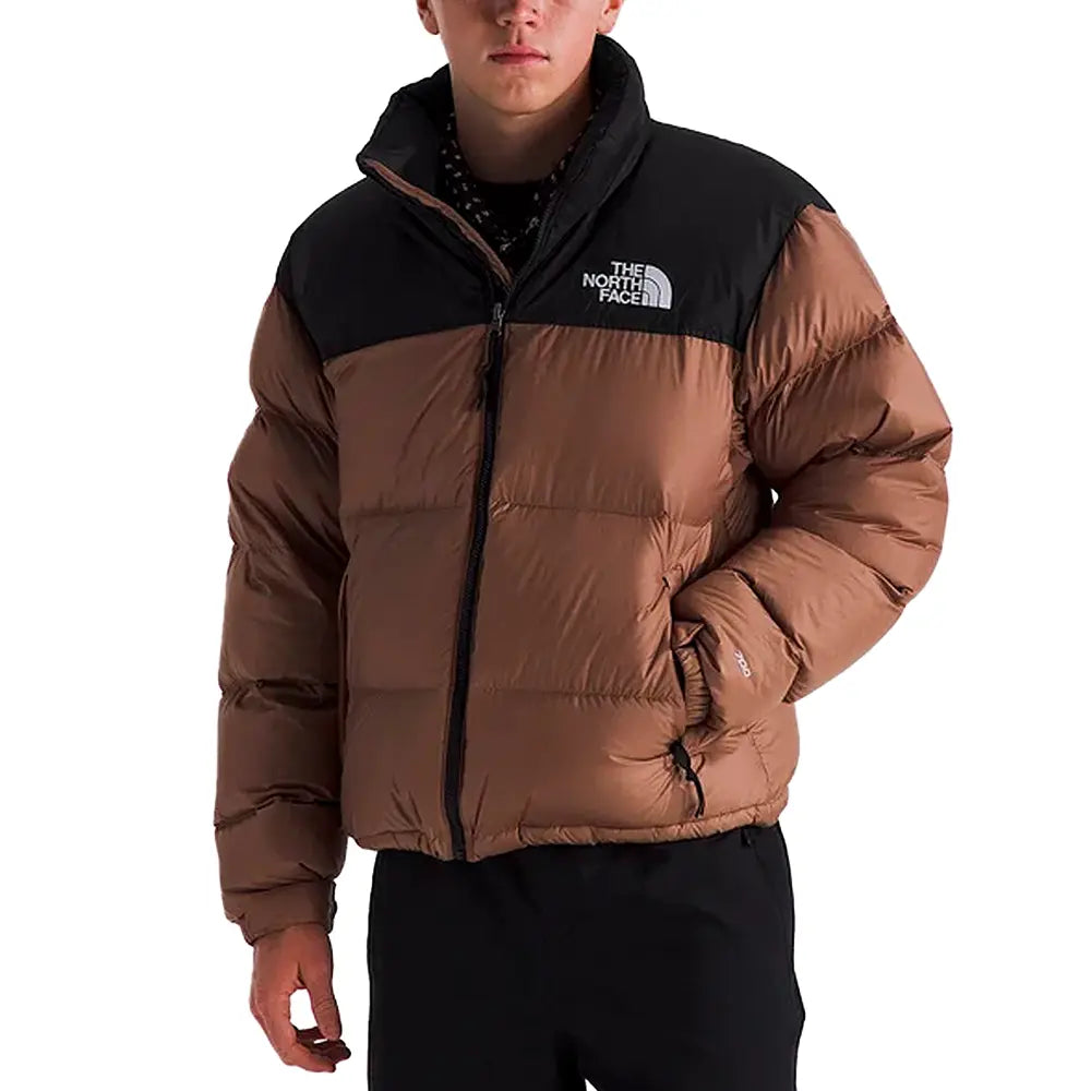 1996 Retro Nuptse Jacket 'Latte TNF Black'
