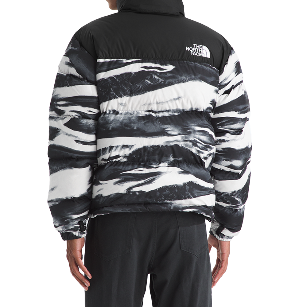 1996 Retro Nuptse Jacket Print 'TNF Black Edge Of Light Print'