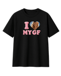 I Love My BF/GF Custom Photo Shirt